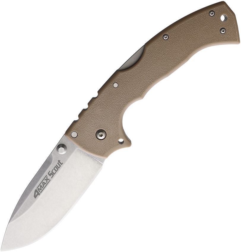 Cold Steel - 4-Max Scout Lockback Desert Tan - AUS-10A