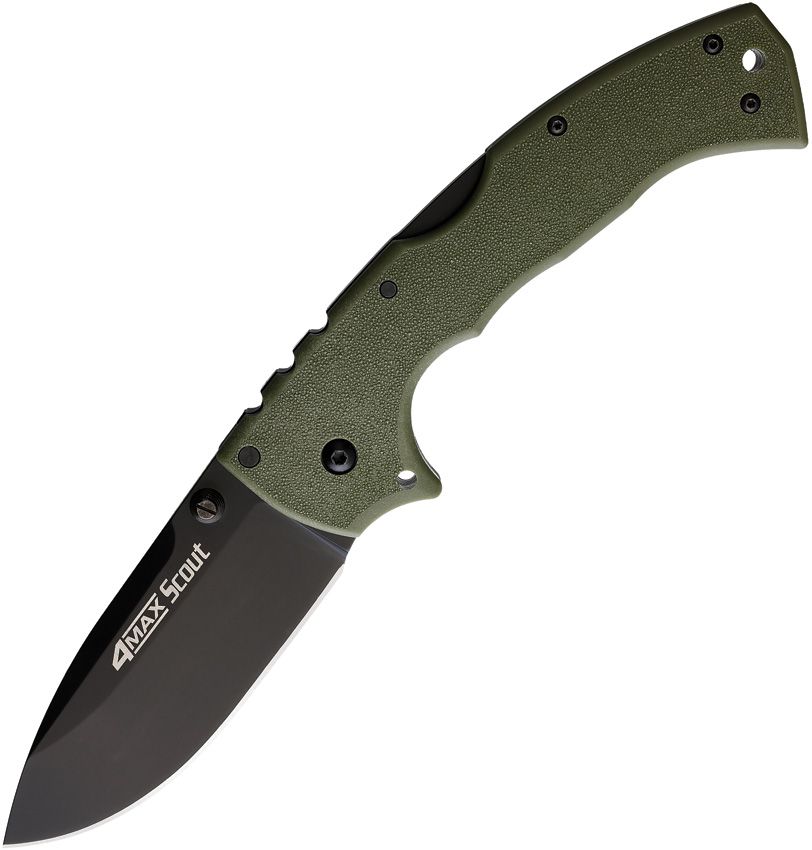 Cold Steel - 4-Max Scout Lockback OD Green - AUS-10A