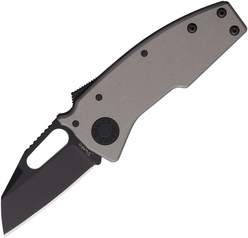 DEMKO - Nano Shark lock Stealth Gray - CPM-20CV