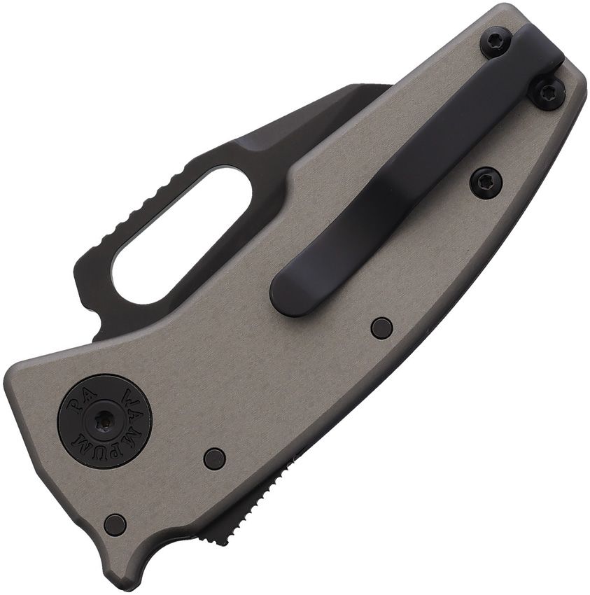 DEMKO - Nano Shark lock Stealth Gray - CPM-20CV