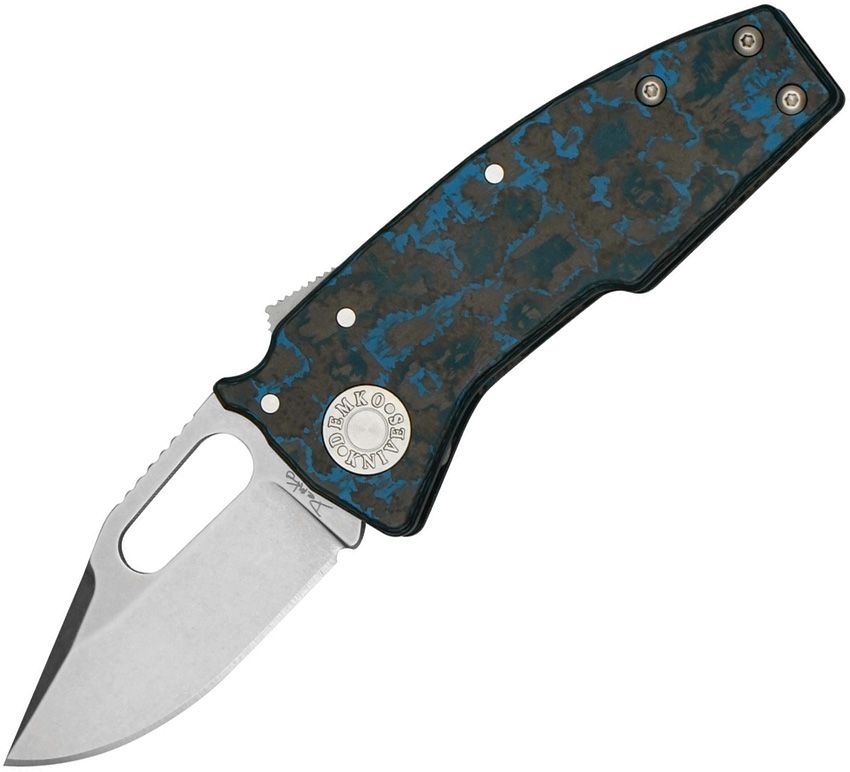 DEMKO - Nano Shark Lock Fat Carbon Fiber Clip - Arctic Storm - CPM-20CV
