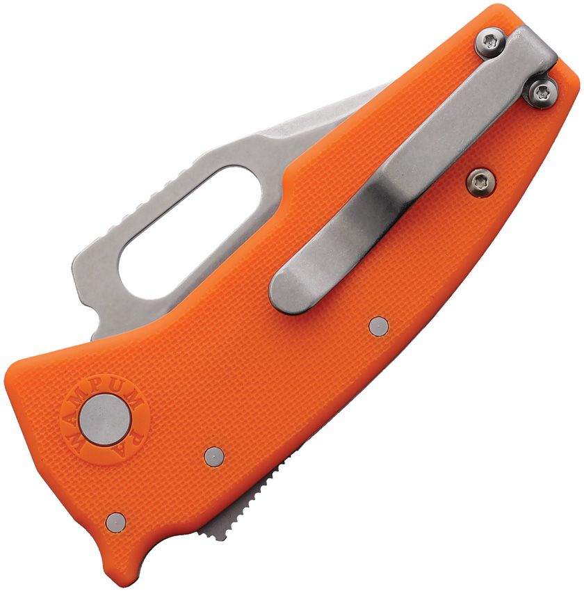 DEMKO - Nano Shark lock Orange Clip - AUS-10A