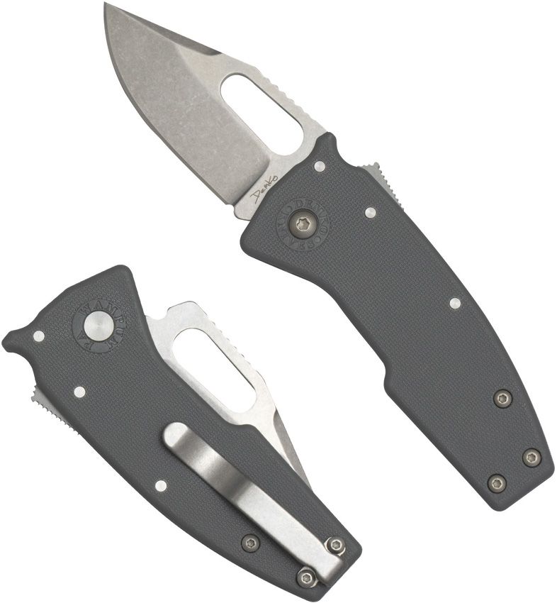DEMKO - Nano Shark AUS10A Clip Gray