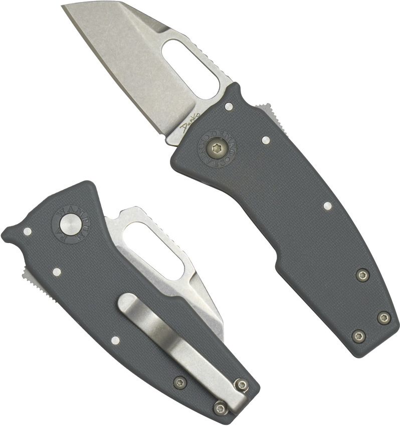 DEMKO - Nano Shark AUS10A Stonewash Sharkfoot