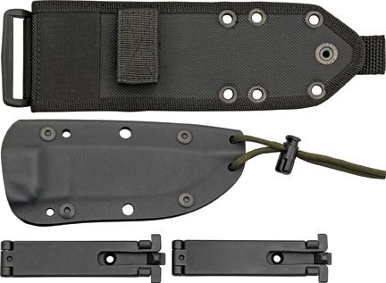 ESEE Model 4 Stainless Serrated - ES4SMBB - Brand New