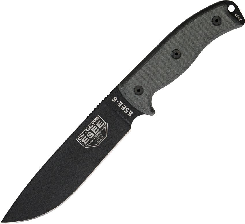 ESEE Model 6 Plain Edge - ES6PB  - BRAND NEW