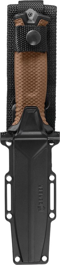 Gerber Strongarm Fixed Blade - Black - Coyote - PE Green - Serrated/Plain
