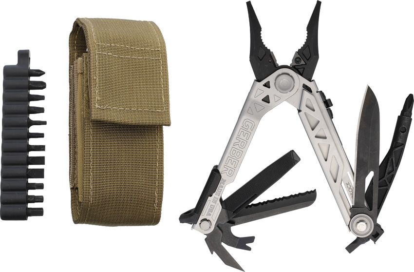 Gerber Center-Drive Stainless / Black BNIB w/Sheath and Bit set