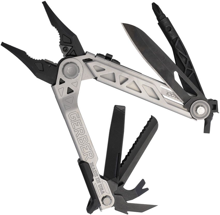 Gerber Center-Drive Stainless / Black BNIB w/Sheath and Bit set