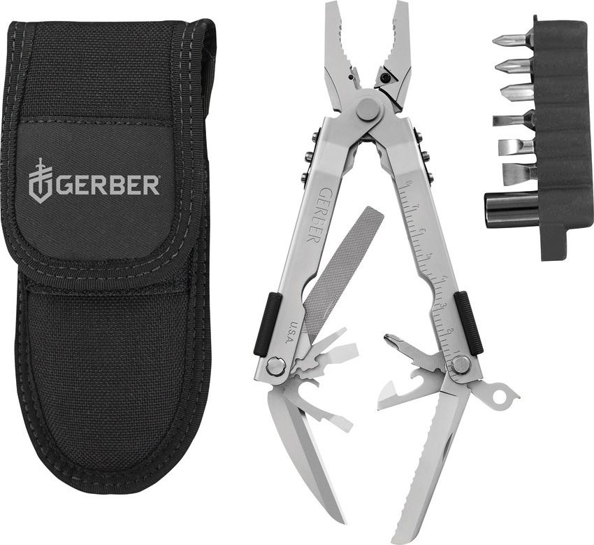 Gerber Multi-Plier 600 - Blunt Nose Pliers - Stainless/Black - BNIB