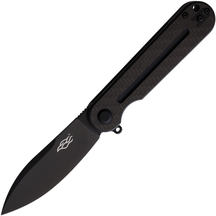 GANZO KNIVES - Firebird Linerlock Black/CF