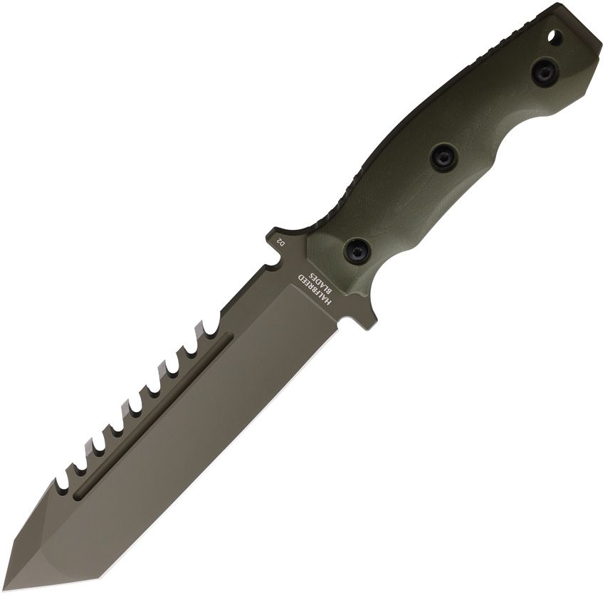 HALFBREED BLADES - Large Survival Knife OD - CLOSE OUT
