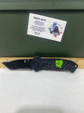 Gerber #-1 06 FAST. Light usage. Blade a little loose.