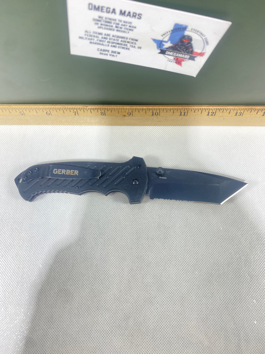 Gerber #-2. 06 FAST. Light usage.
