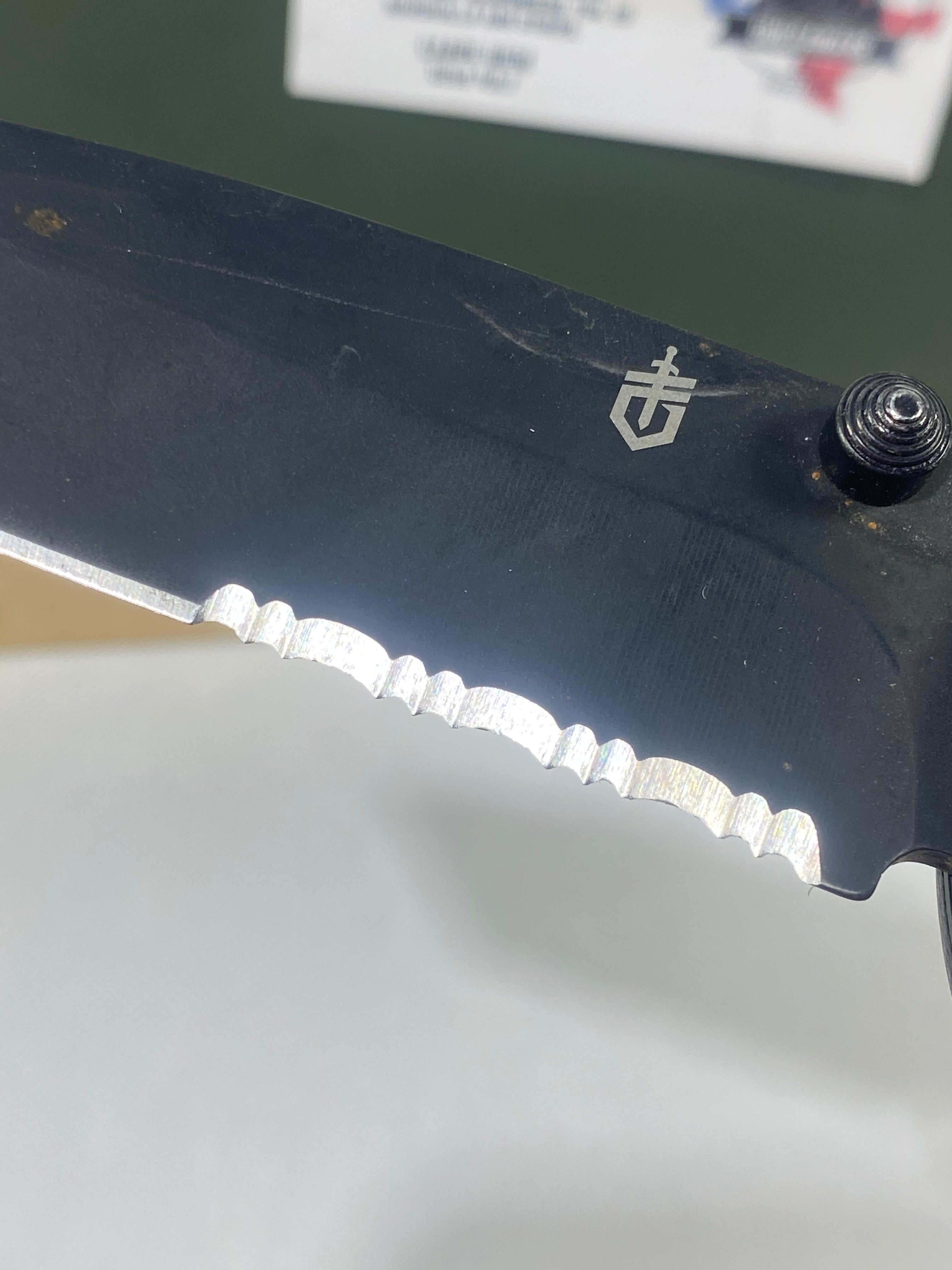 Gerber #-3. 06 FAST. Light usage.