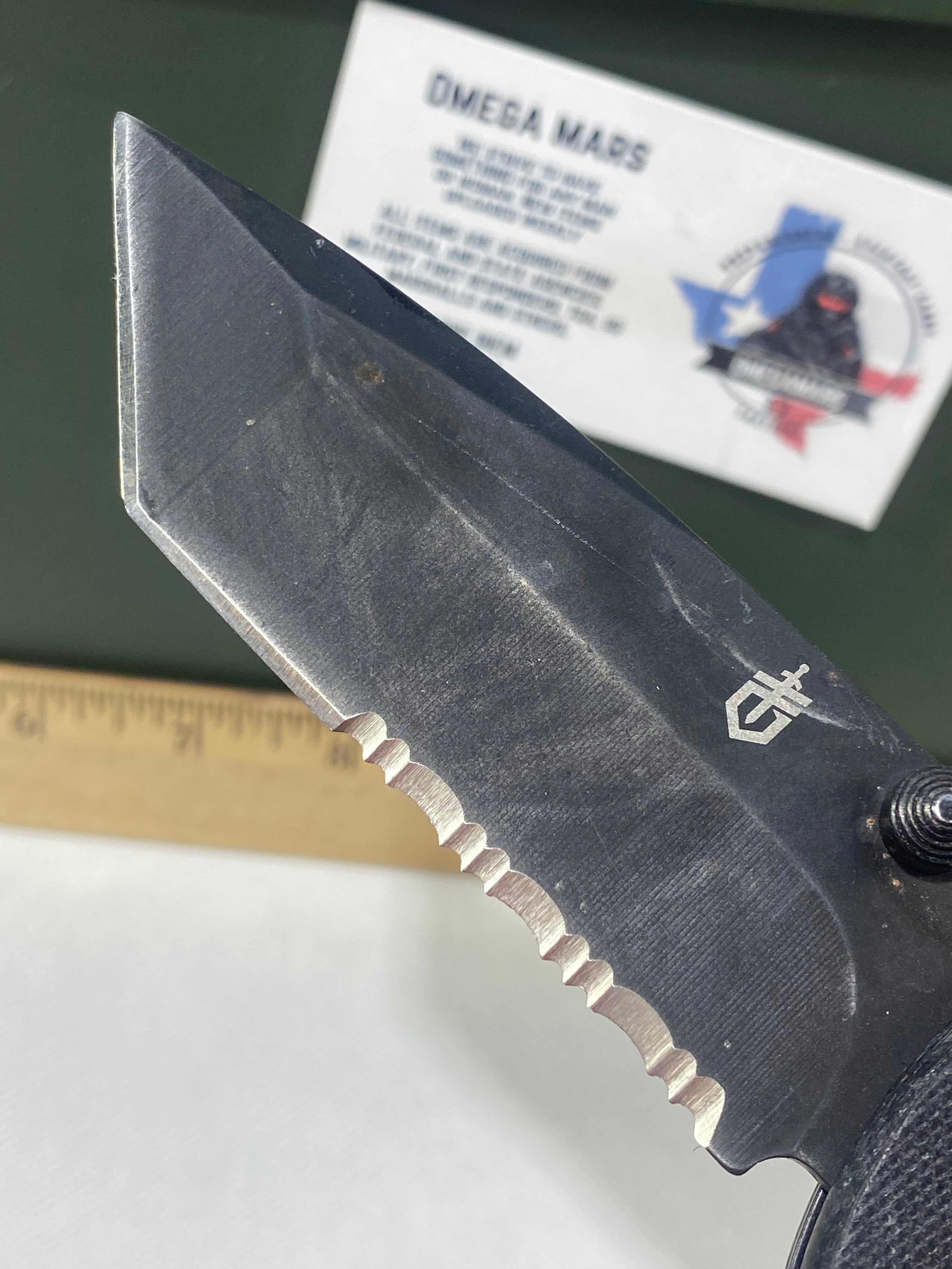 Gerber #-3. 06 FAST. Light usage.