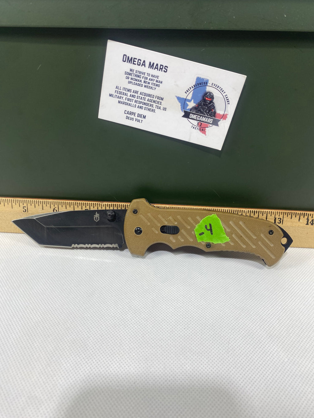 Gerber #-4. 06 FAST Coyote. Light usage.