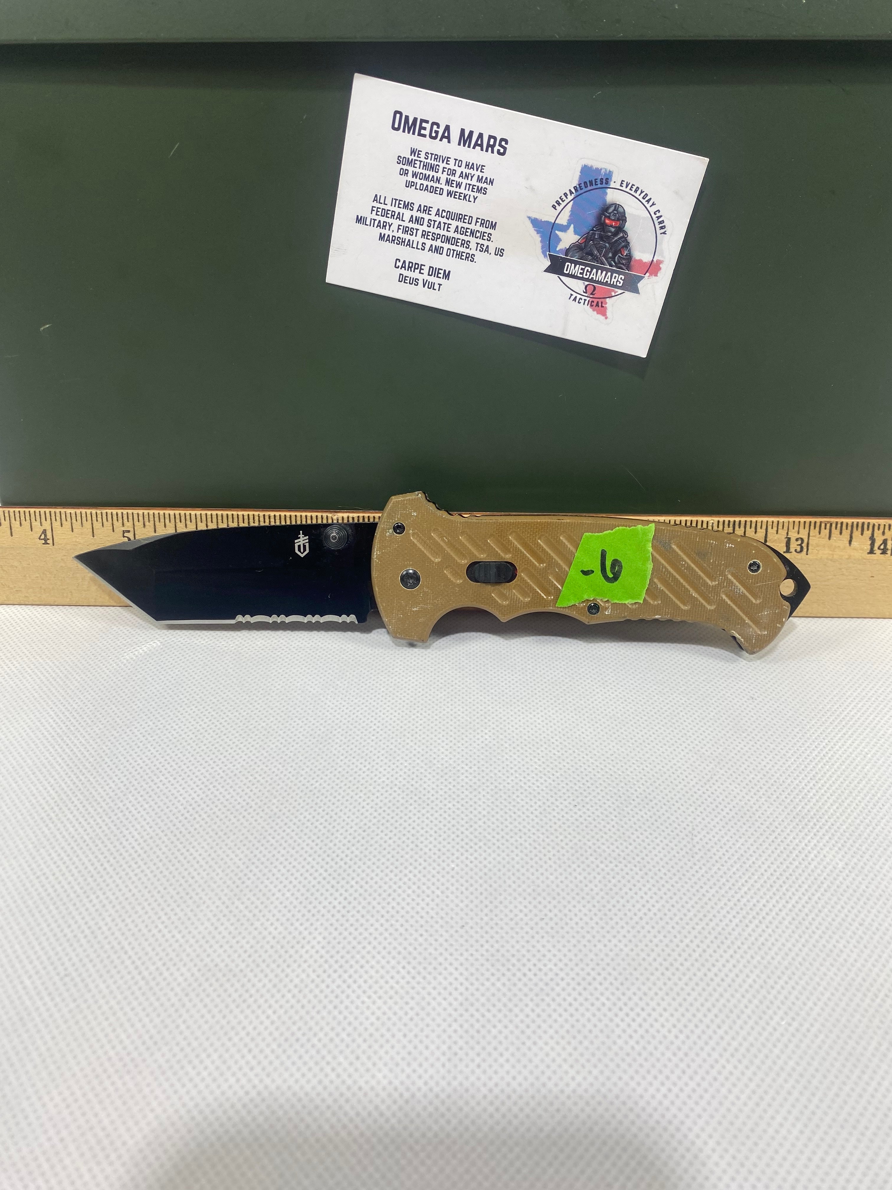 Gerber #-6. 06 FAST Coyote. Light usage.