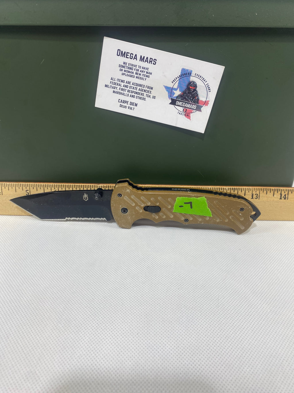Gerber #-7. 06 FAST Coyote. Light usage.