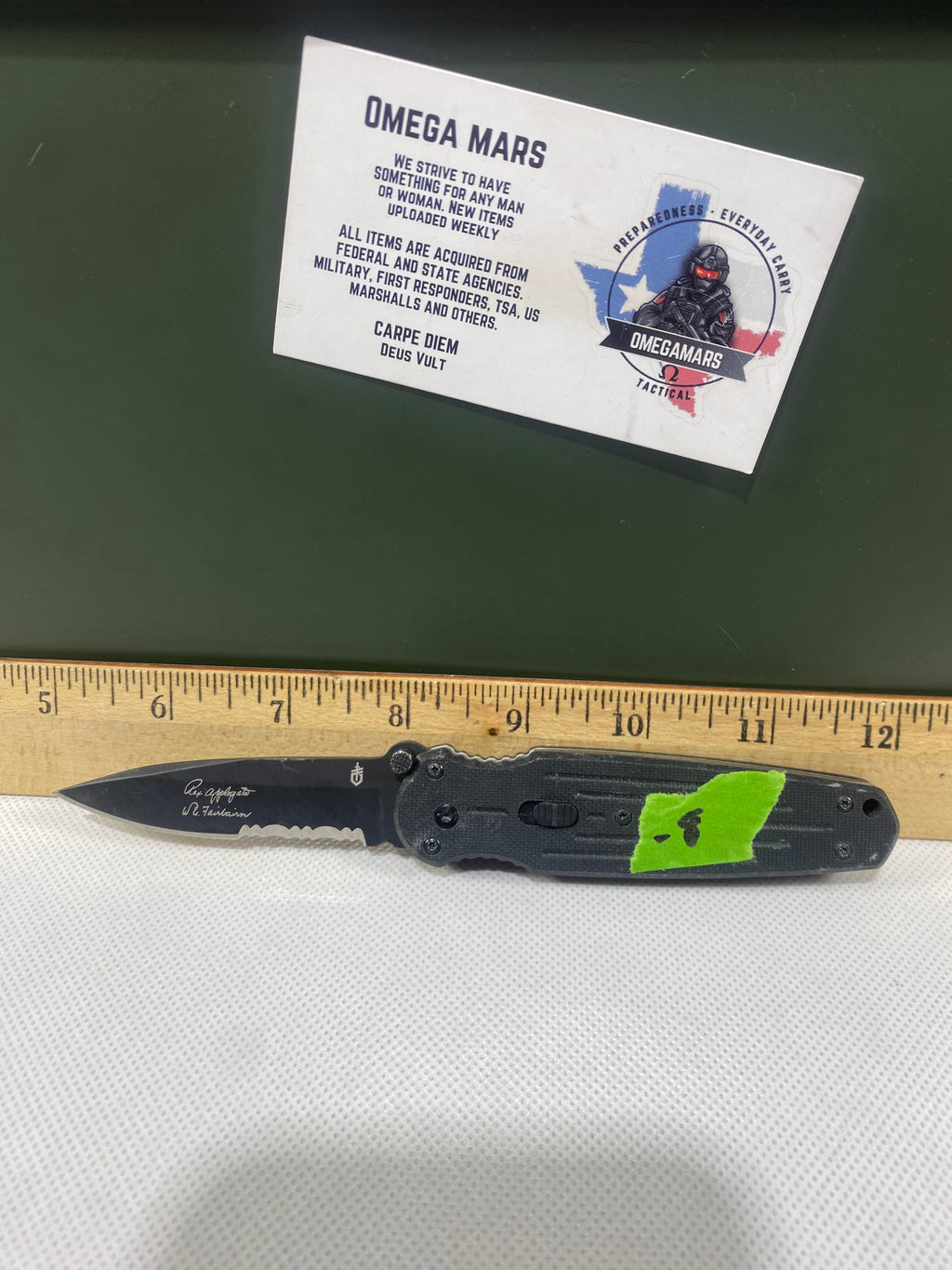 Gerber #-8. Mini Covert. Light usage.