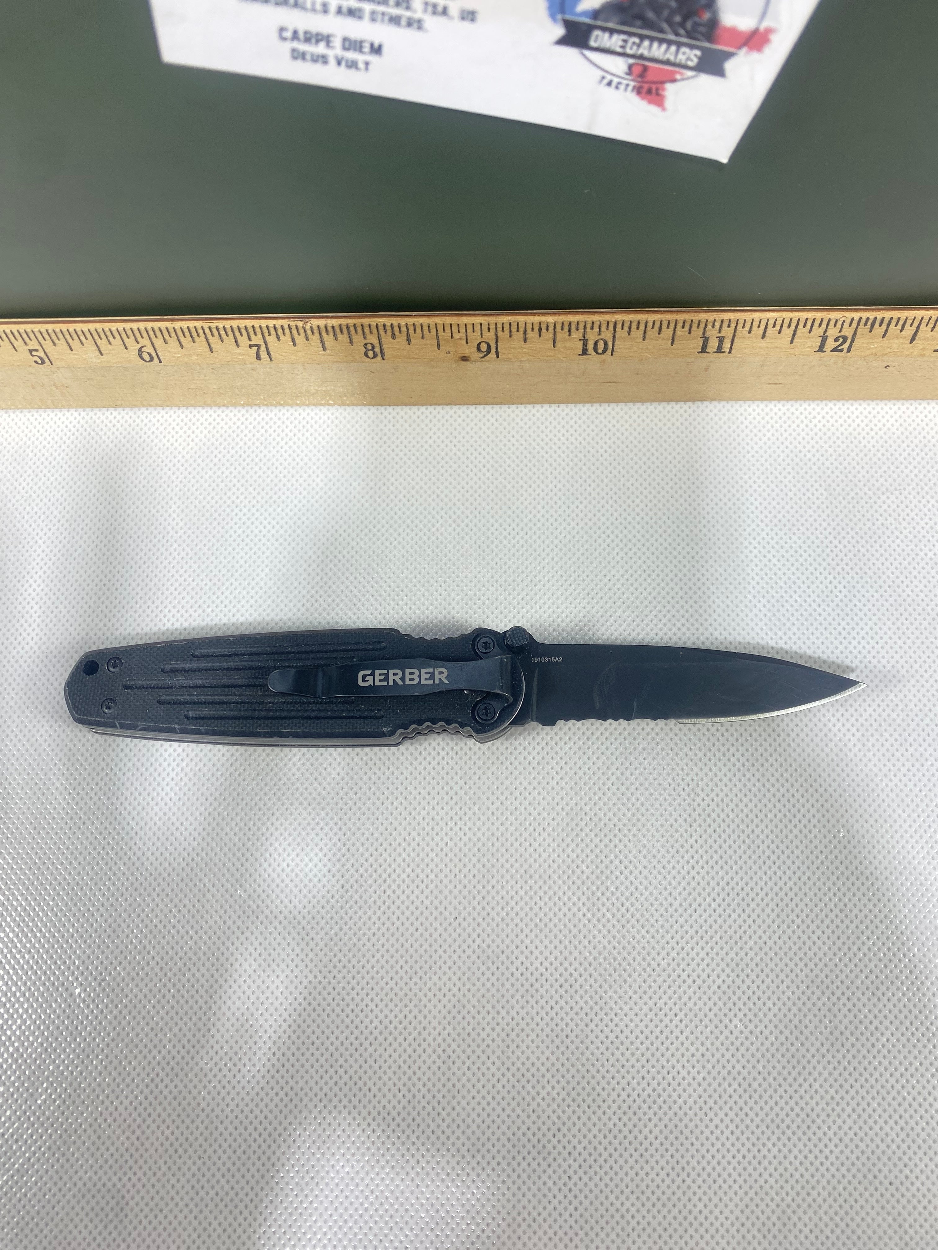 Gerber #-8. Mini Covert. Light usage.