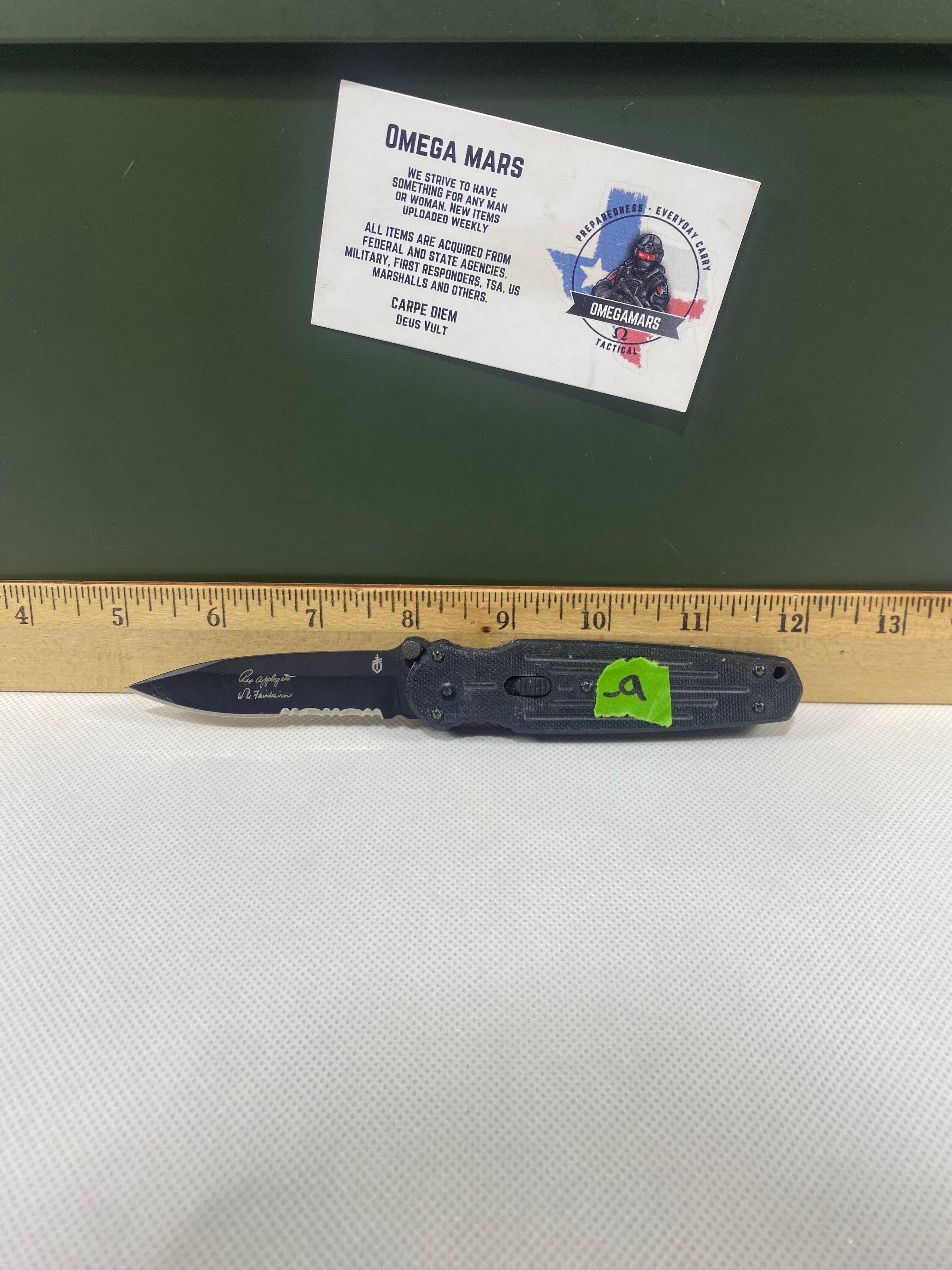 Gerber #-9. Mini Covert. Light usage.