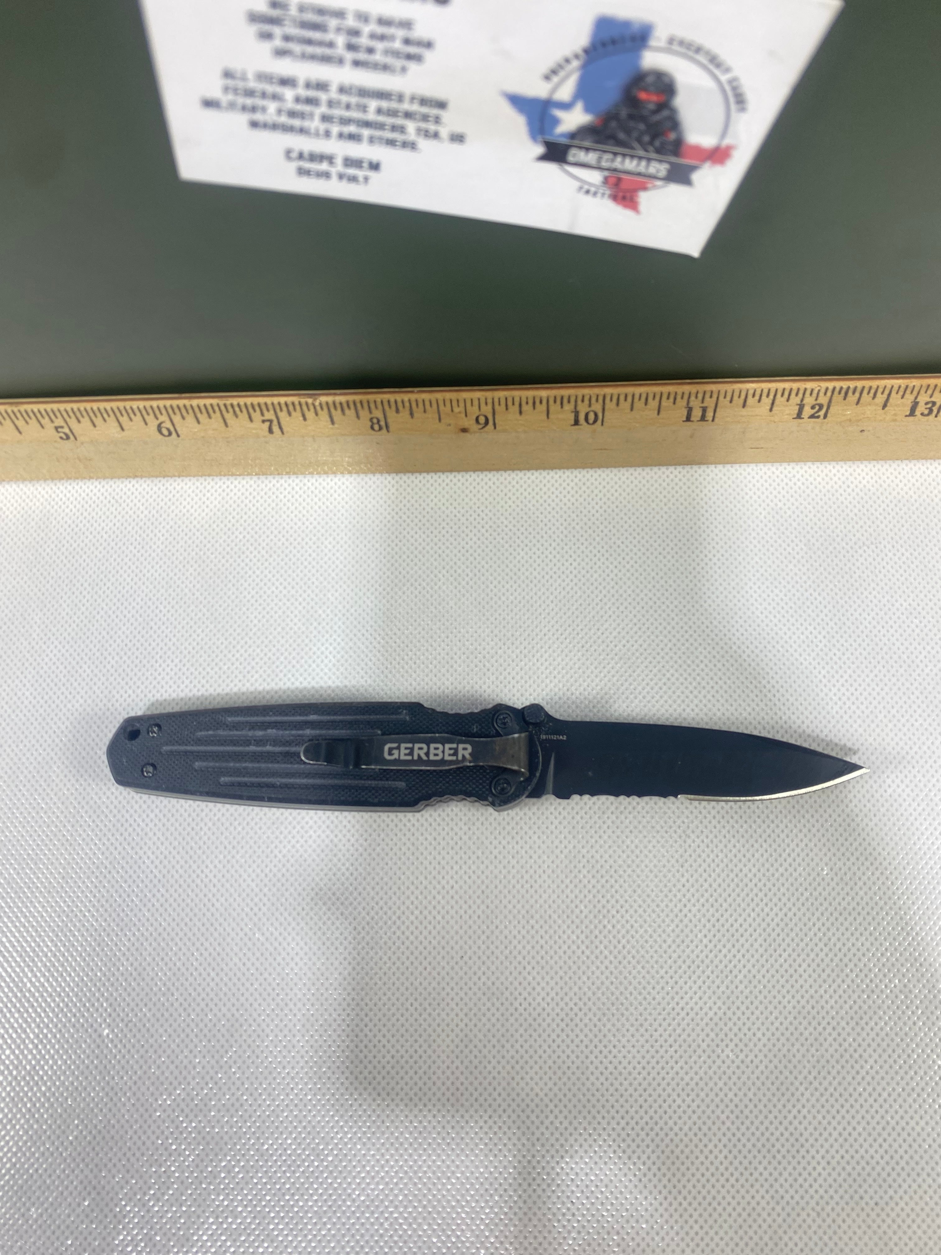 Gerber #-9. Mini Covert. Light usage.
