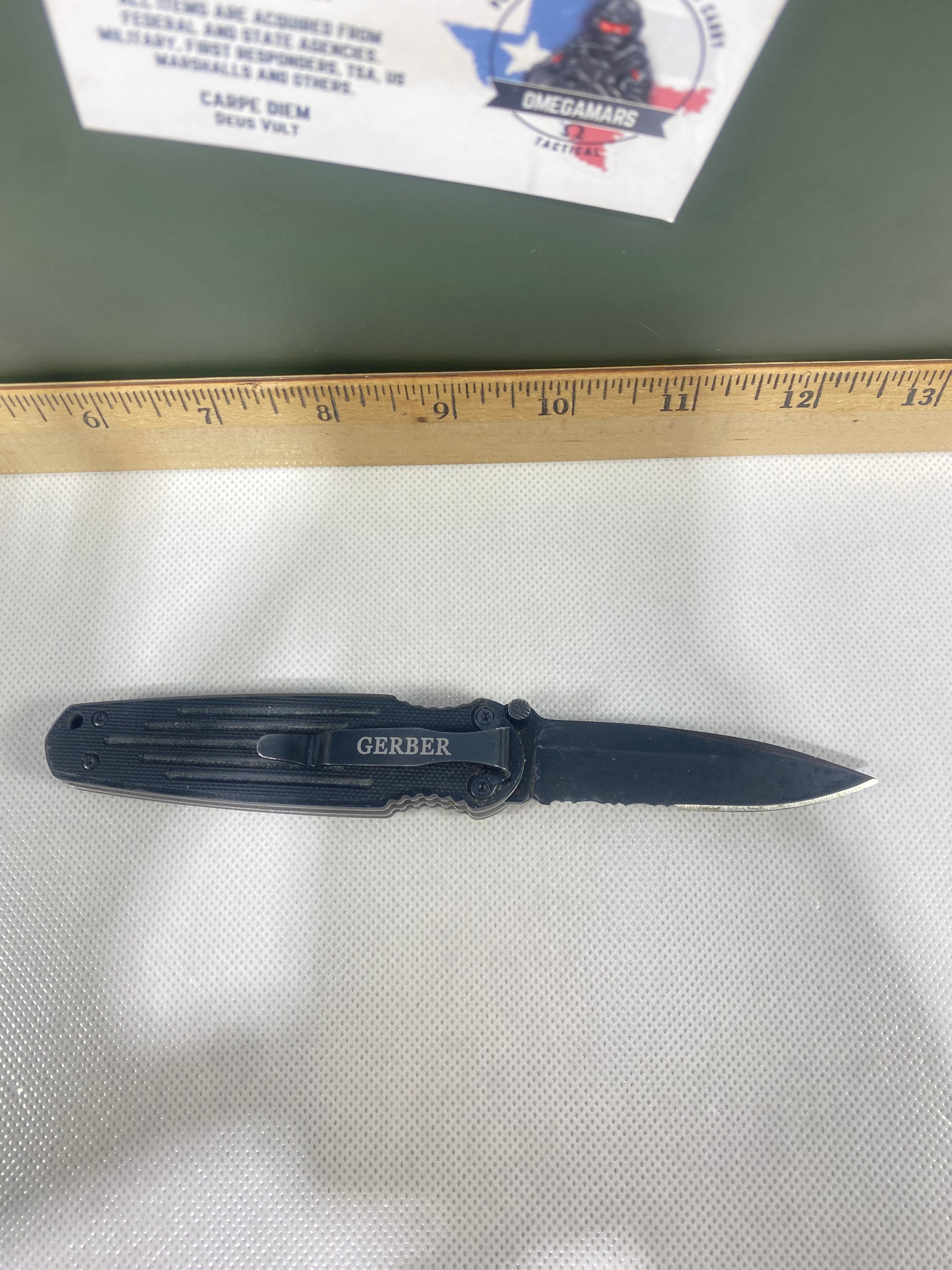 Gerber #-10. Mini Covert. Light usage.