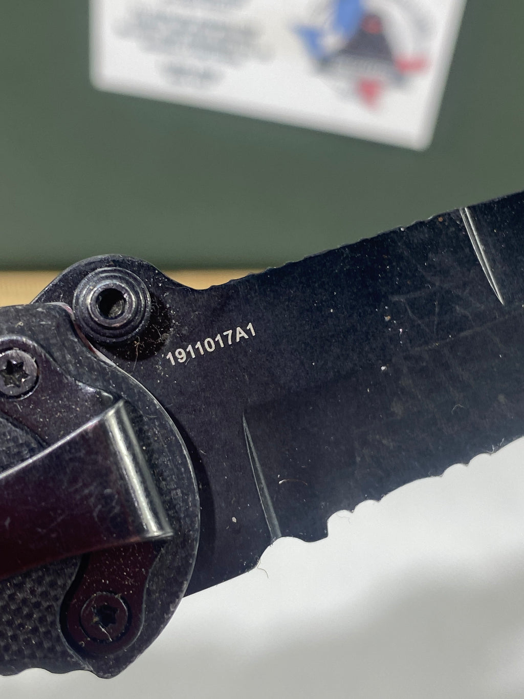 Gerber #-15. FAST Folding Covert. Light usage. Dings on the blade.