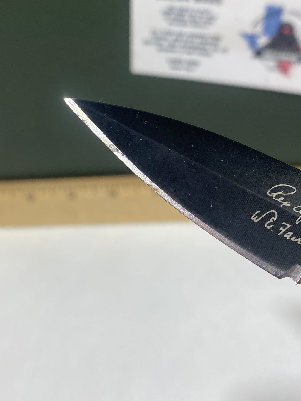 Gerber #-15. FAST Folding Covert. Light usage. Dings on the blade.