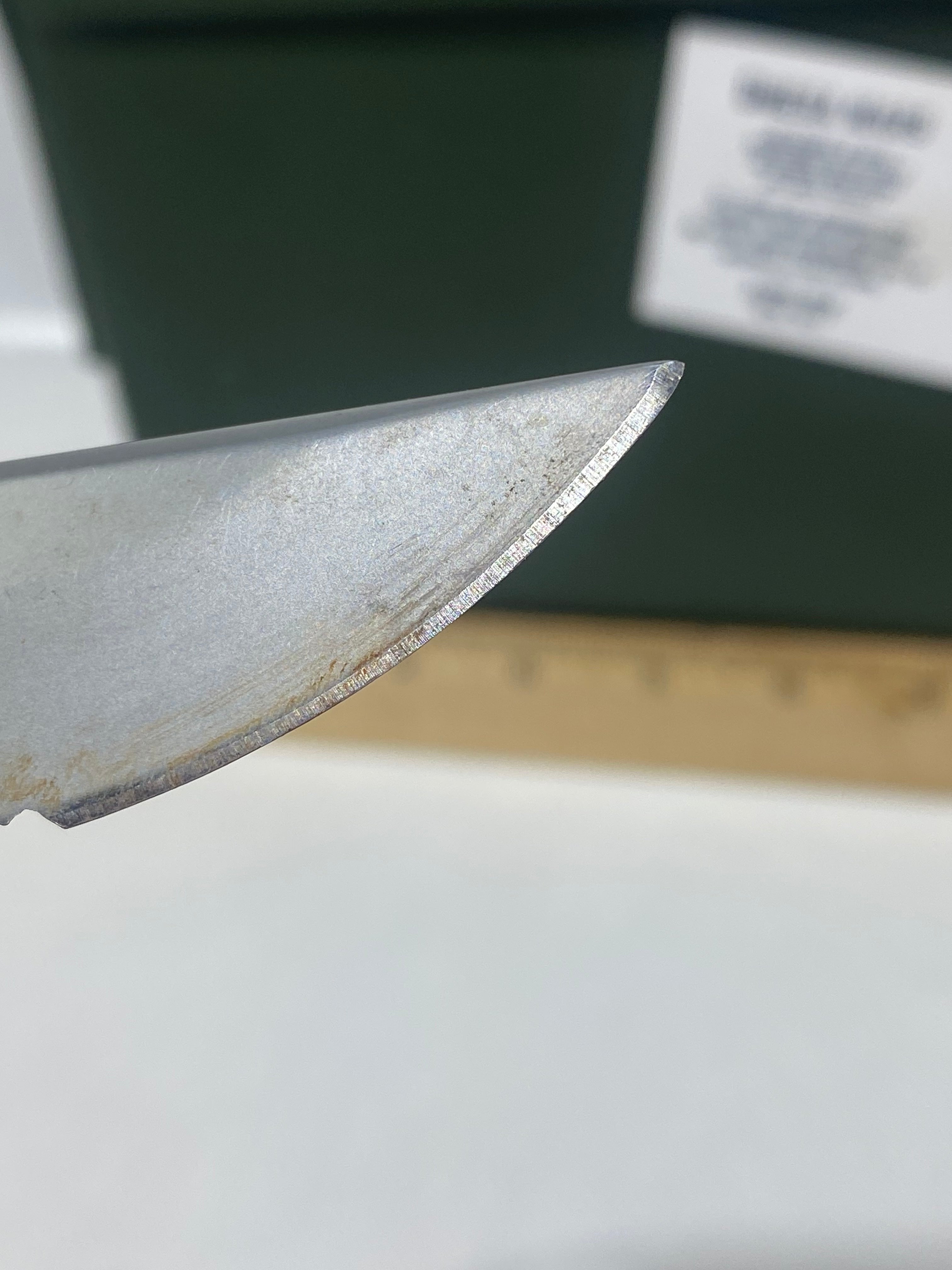 Gerber #-20. EZ Out. Light usage. Dirty. Pocket clip bent out.