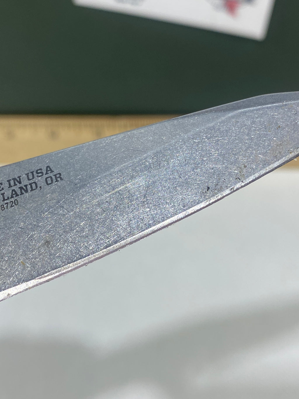 Gerber #-25. Fastball. Light usage. Missing Pocket Clip. Resharpened.