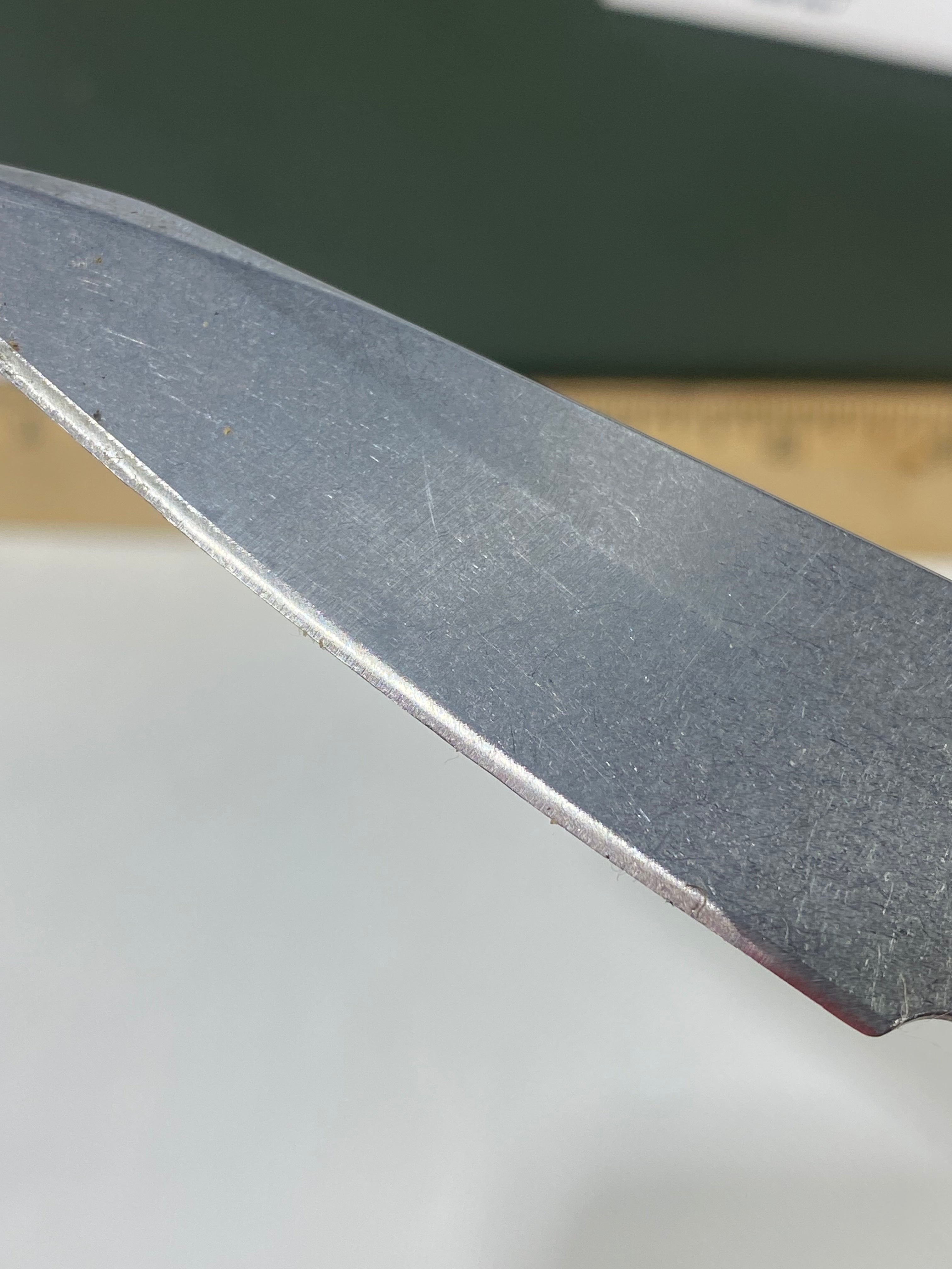 Gerber #-25. Fastball. Light usage. Missing Pocket Clip. Resharpened.