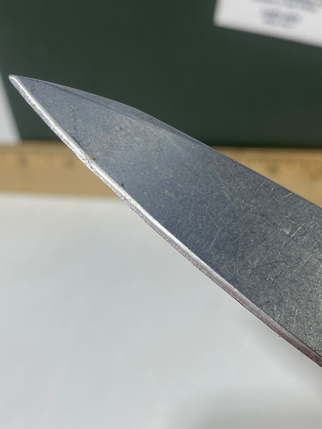 Gerber #-25. Fastball. Light usage. Missing Pocket Clip. Resharpened.