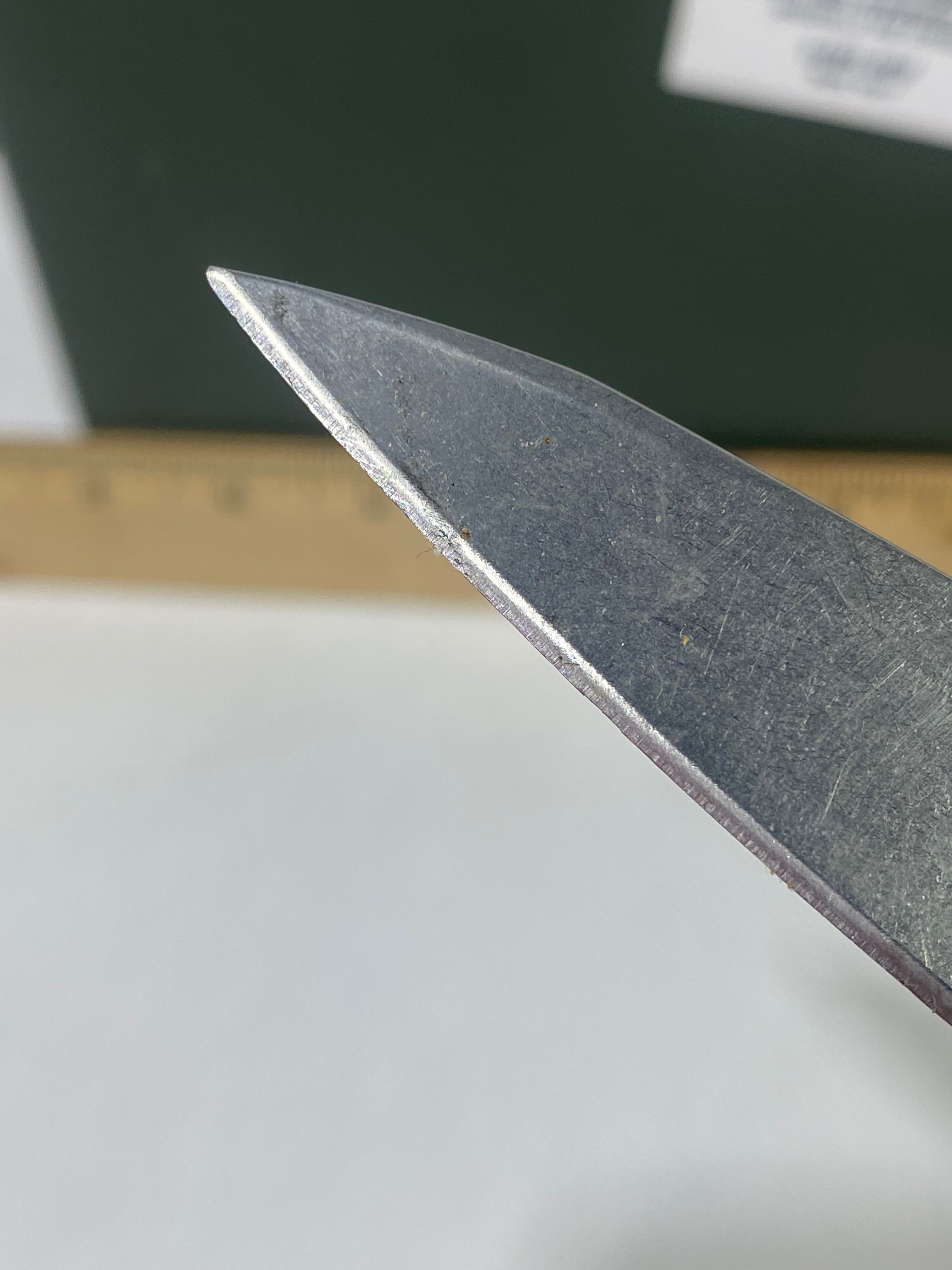 Gerber #-25. Fastball. Light usage. Missing Pocket Clip. Resharpened.