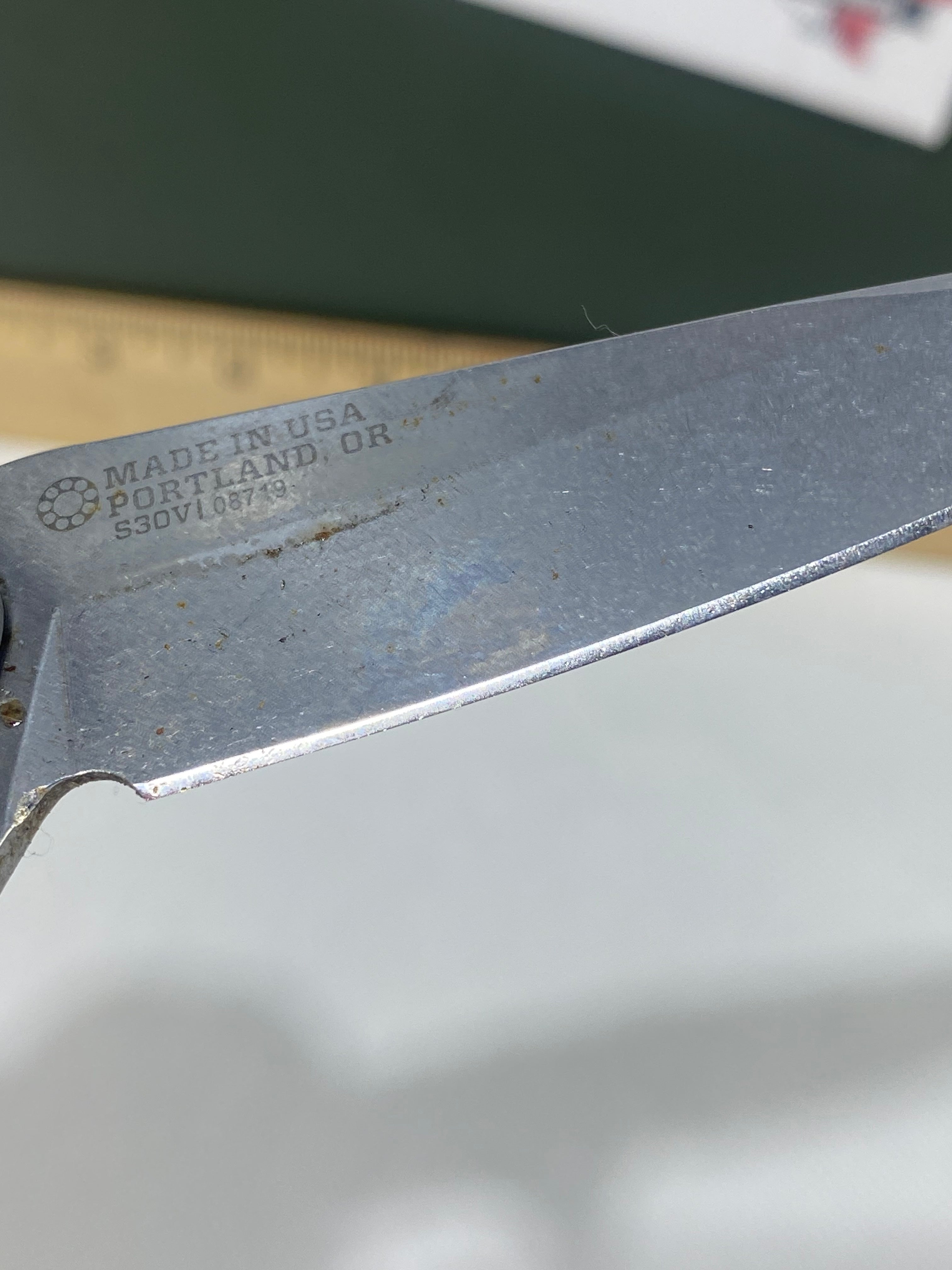 Gerber #-26. Fastball. Light usage. Missing Pocket Clip