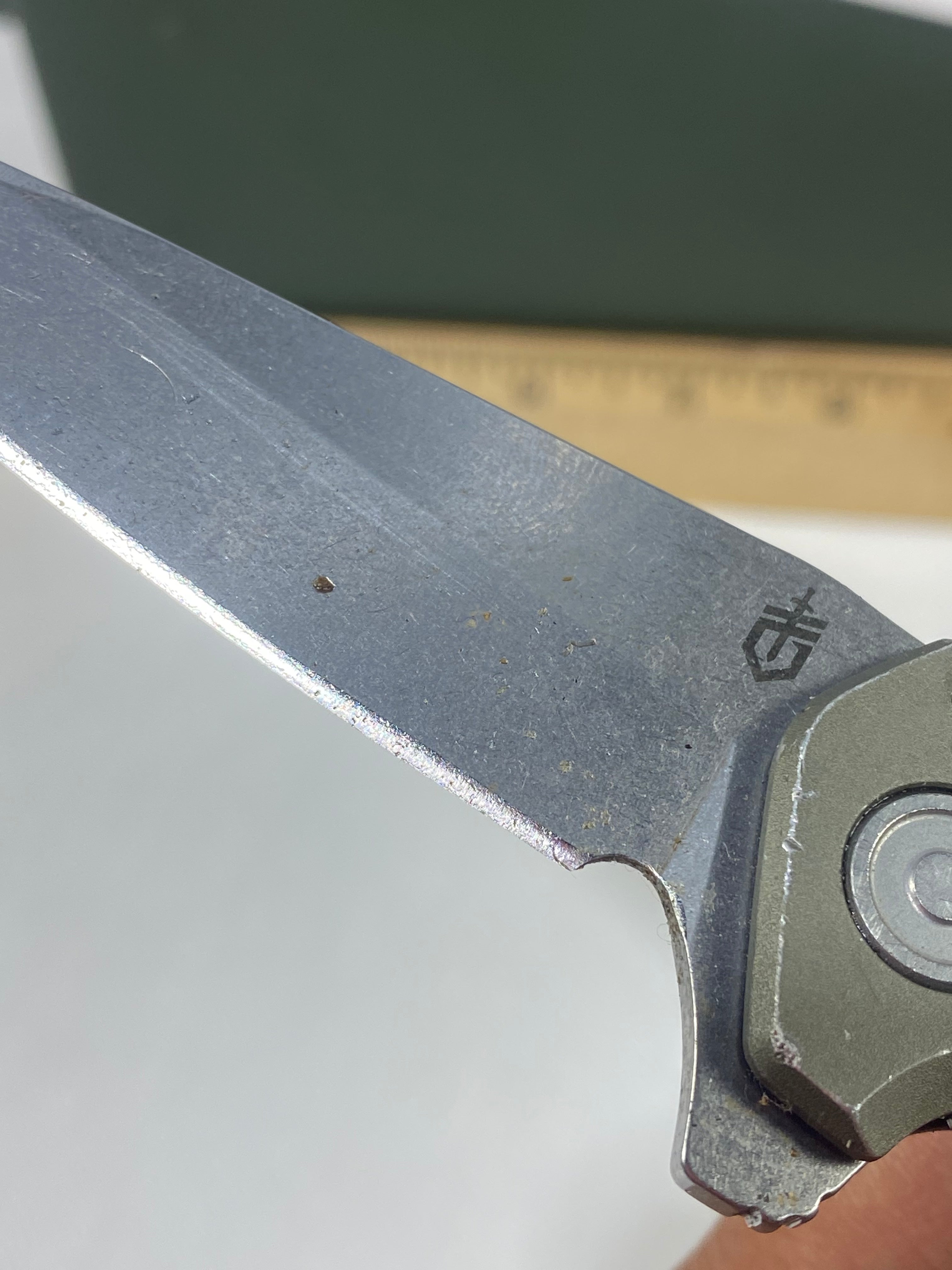 Gerber #-26. Fastball. Light usage. Missing Pocket Clip