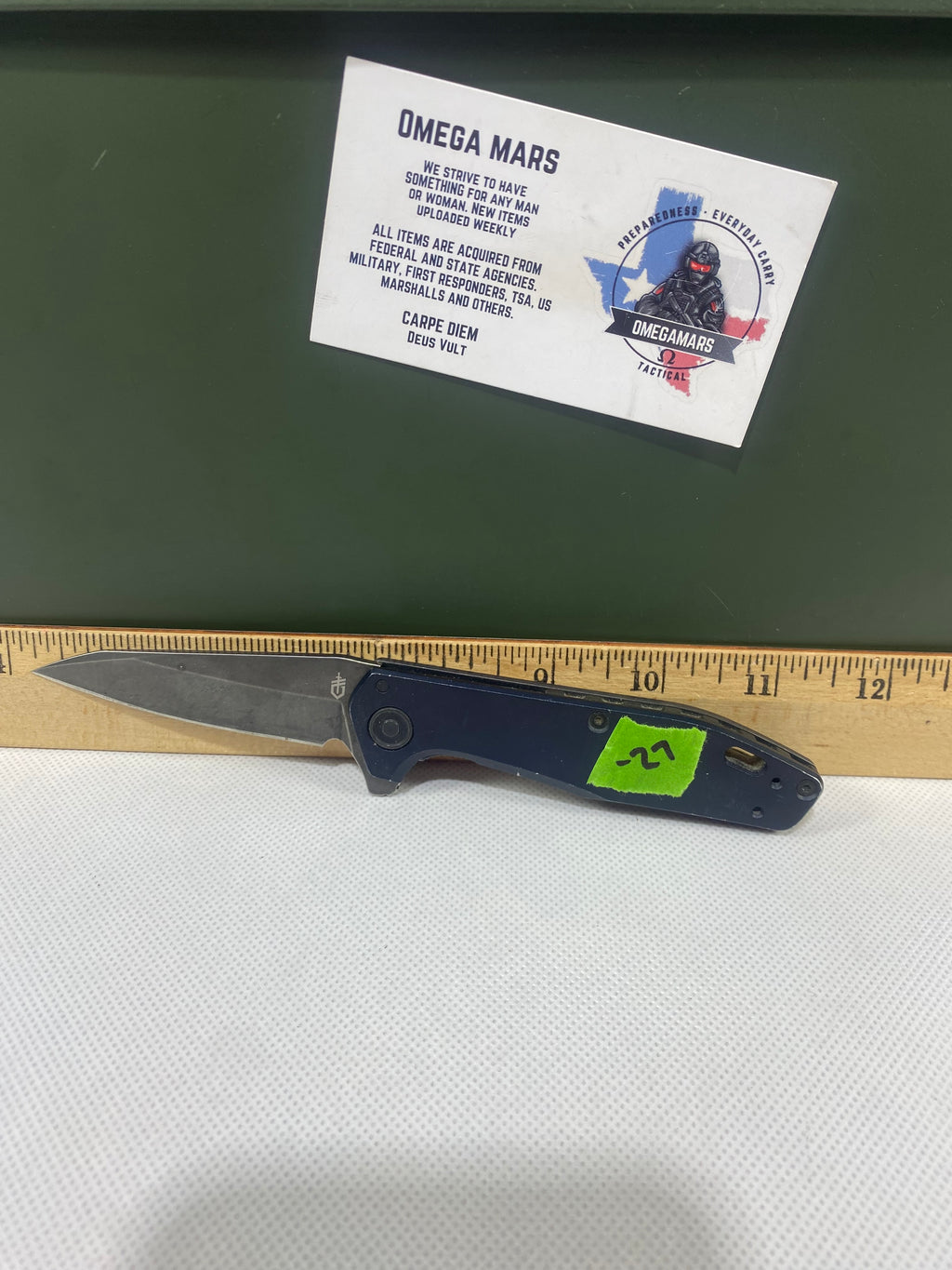 Gerber #-27. Fastball. Light usage.