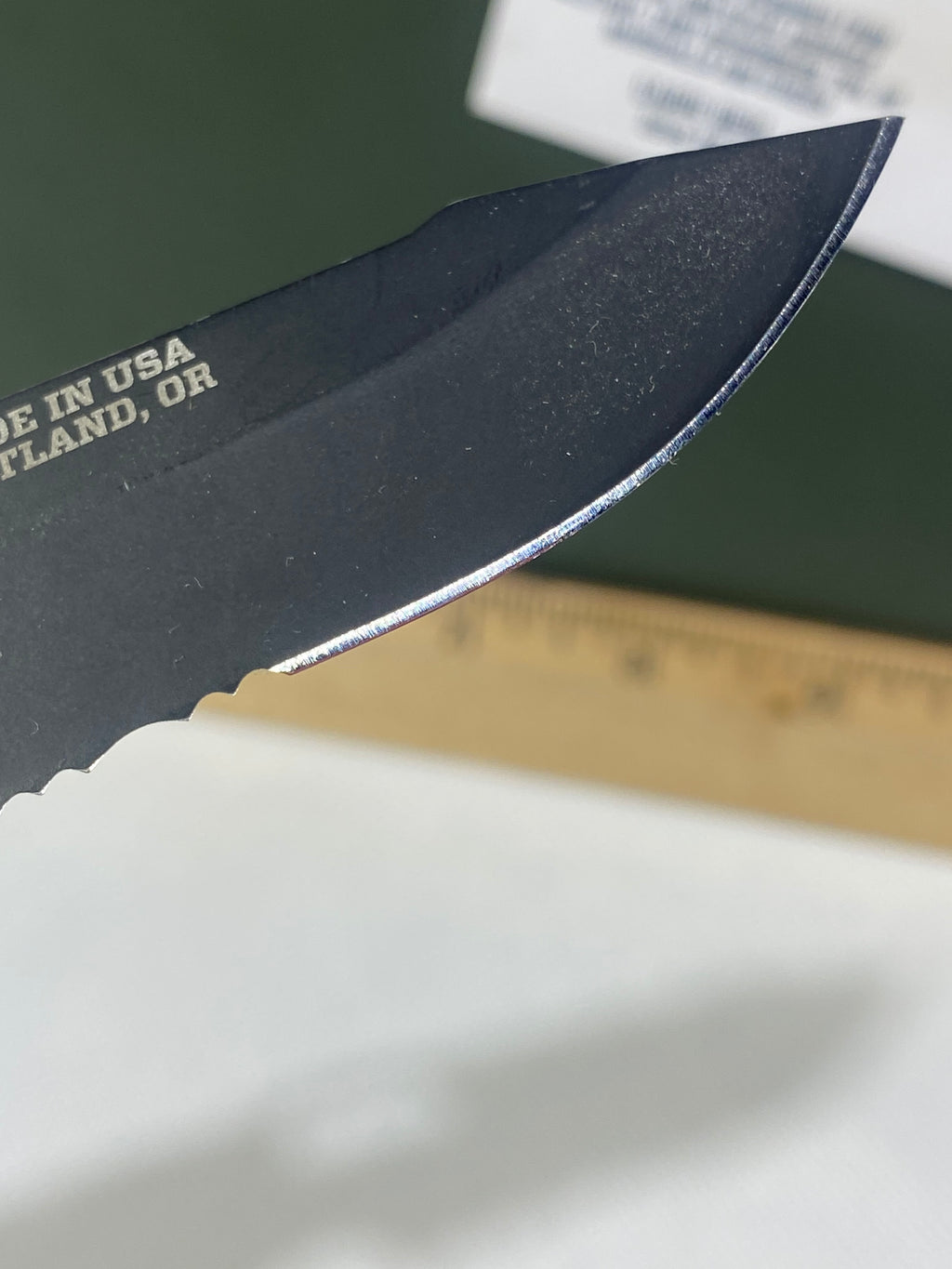 Gerber #-32. Order. Light usage. Pocket clip scratch
