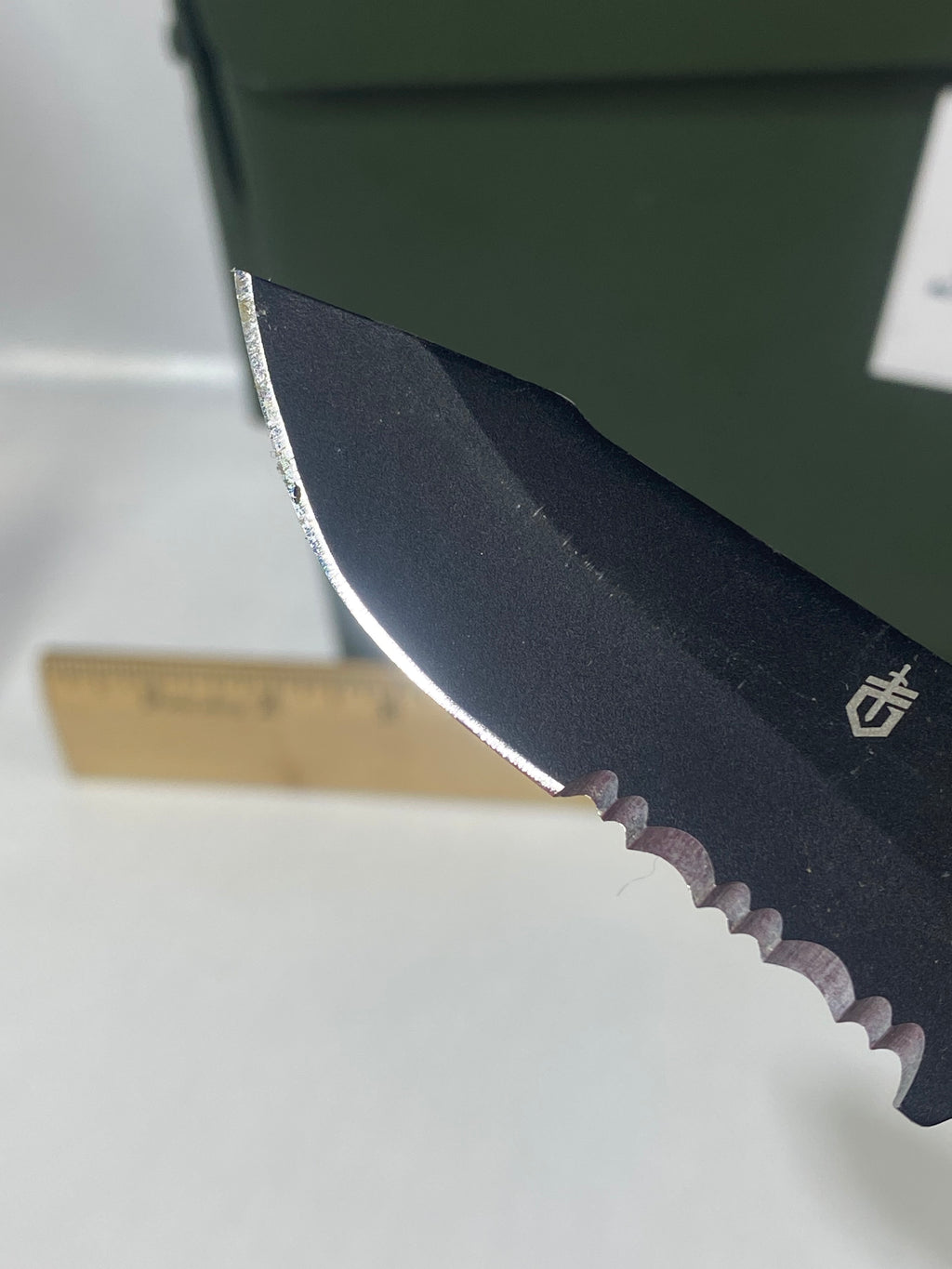Gerber #-33. Order. Light usage. Name on it with a marker.