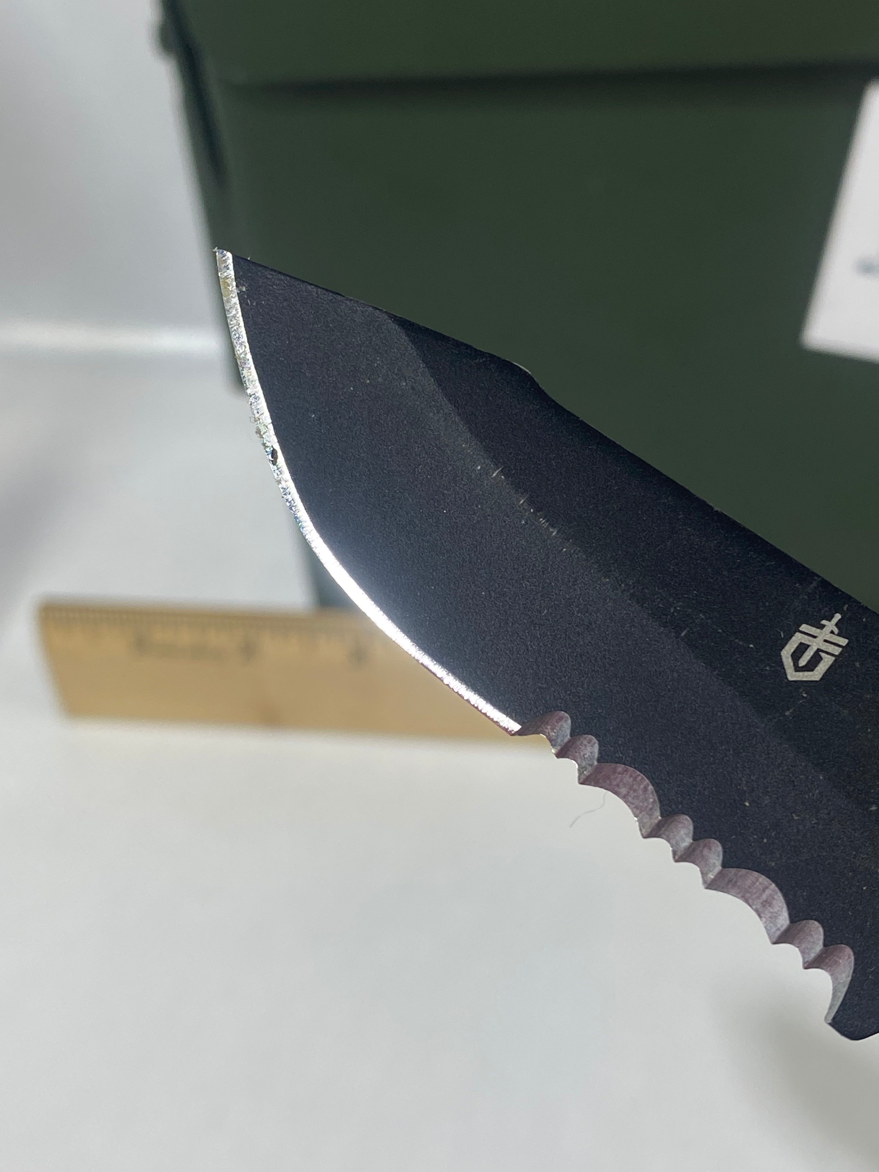 Gerber #-33. Order. Light usage. Name on it with a marker.