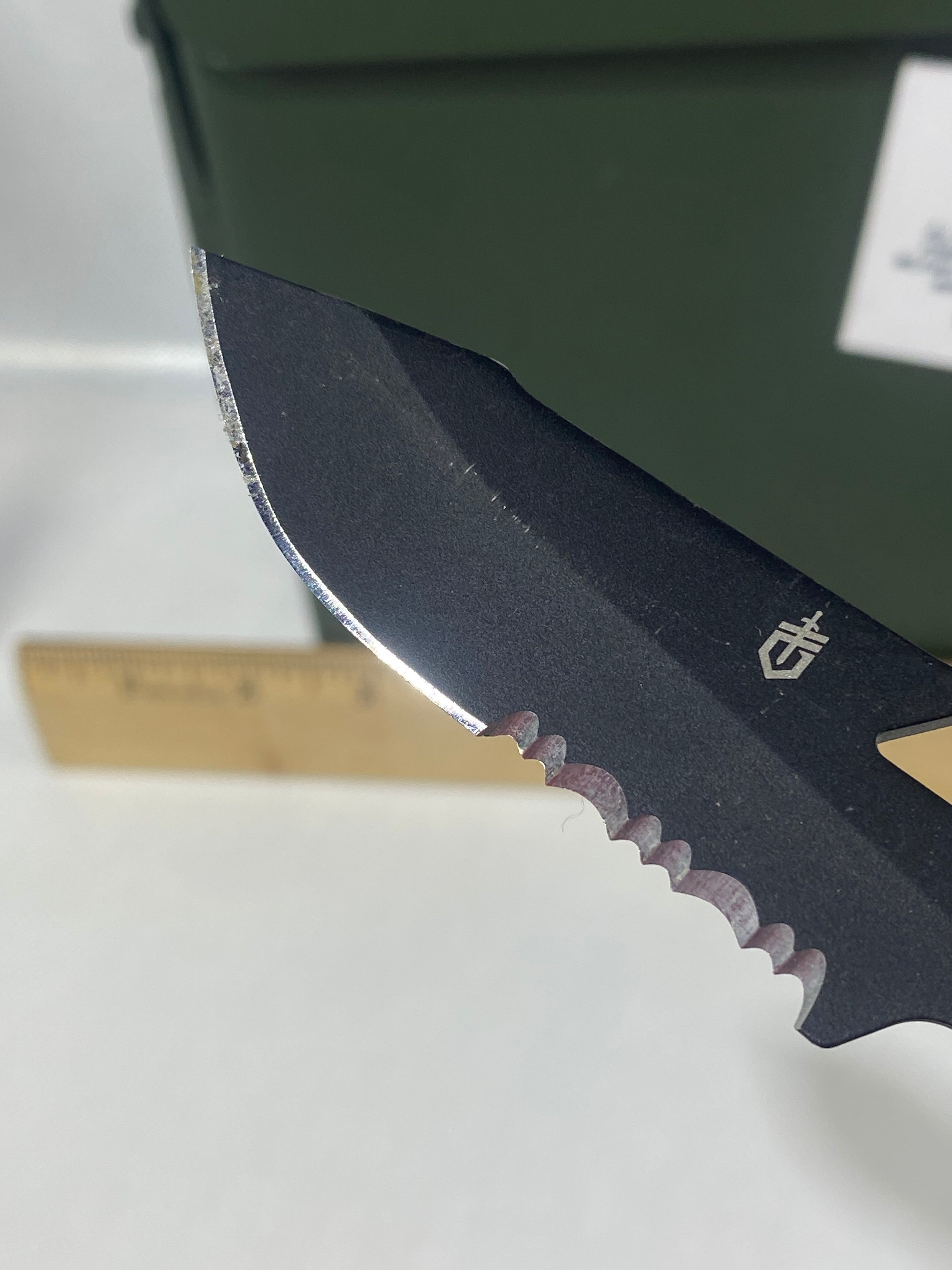 Gerber #-33. Order. Light usage. Name on it with a marker.