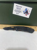 Gerber #-34. Order. Light usage. Resharpened. Dirty. Ding on blade.
