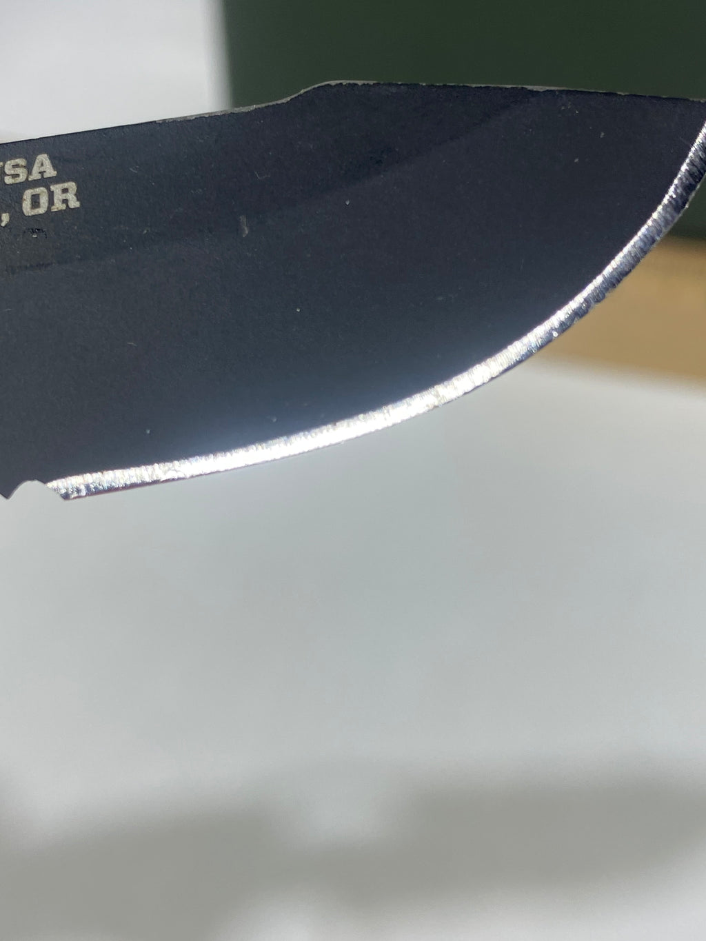 Gerber #-35. Order. Light usage. Dings on blade.