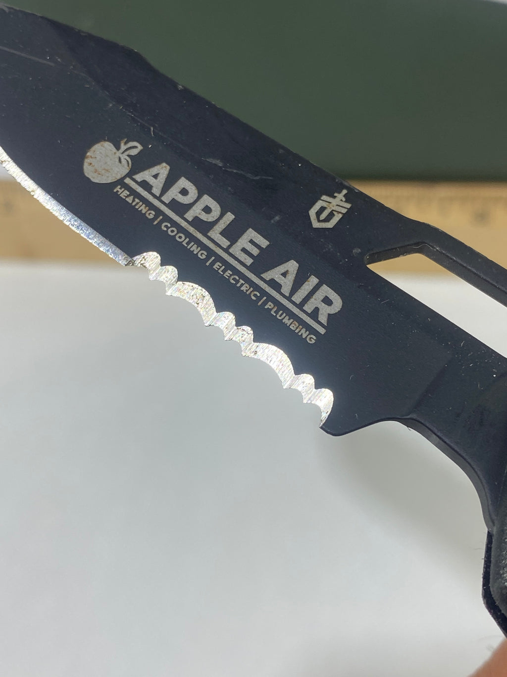 Gerber #-35. Order. Light usage. Dings on blade.
