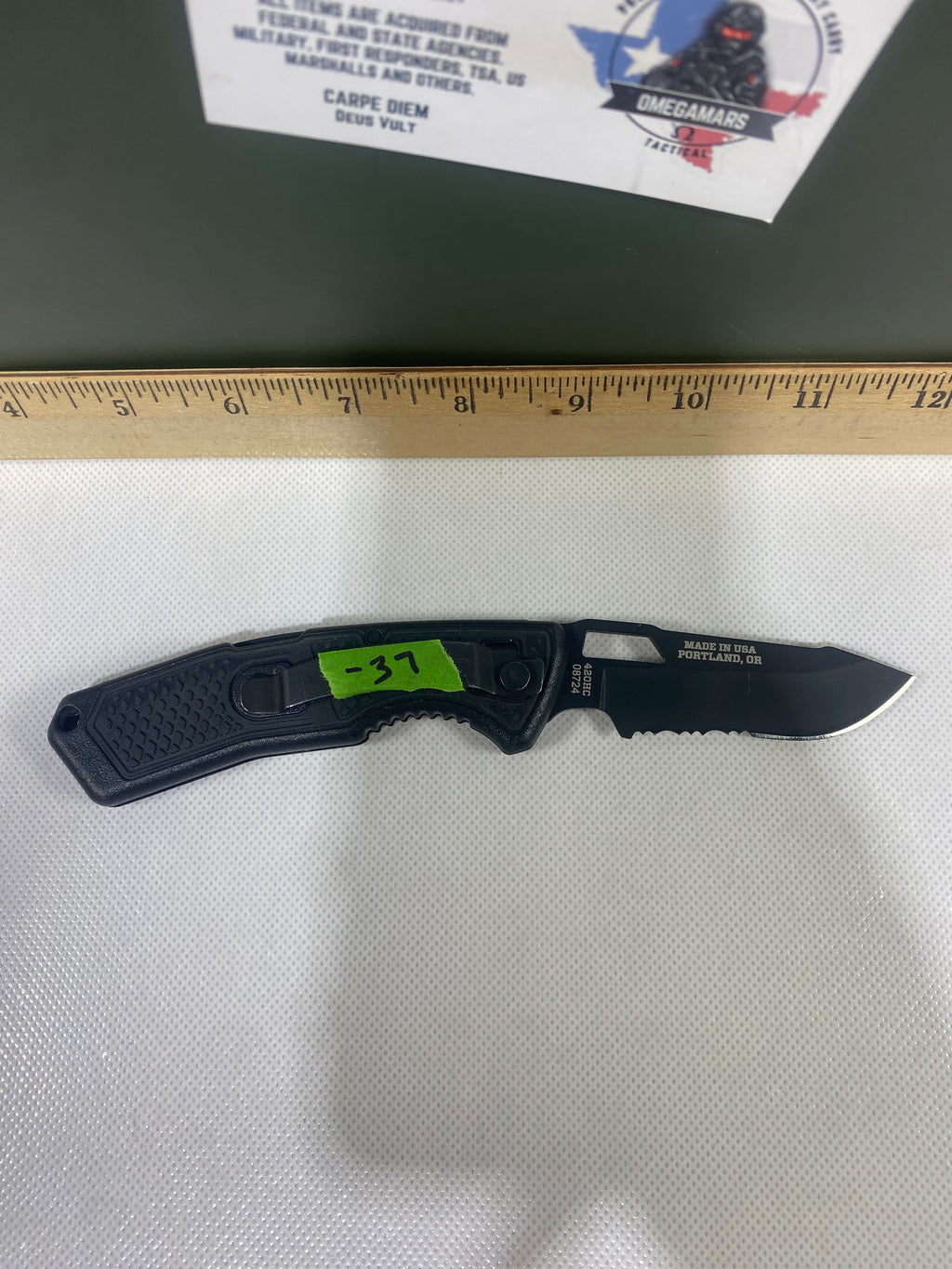 Gerber #-37. Order. Light usage.