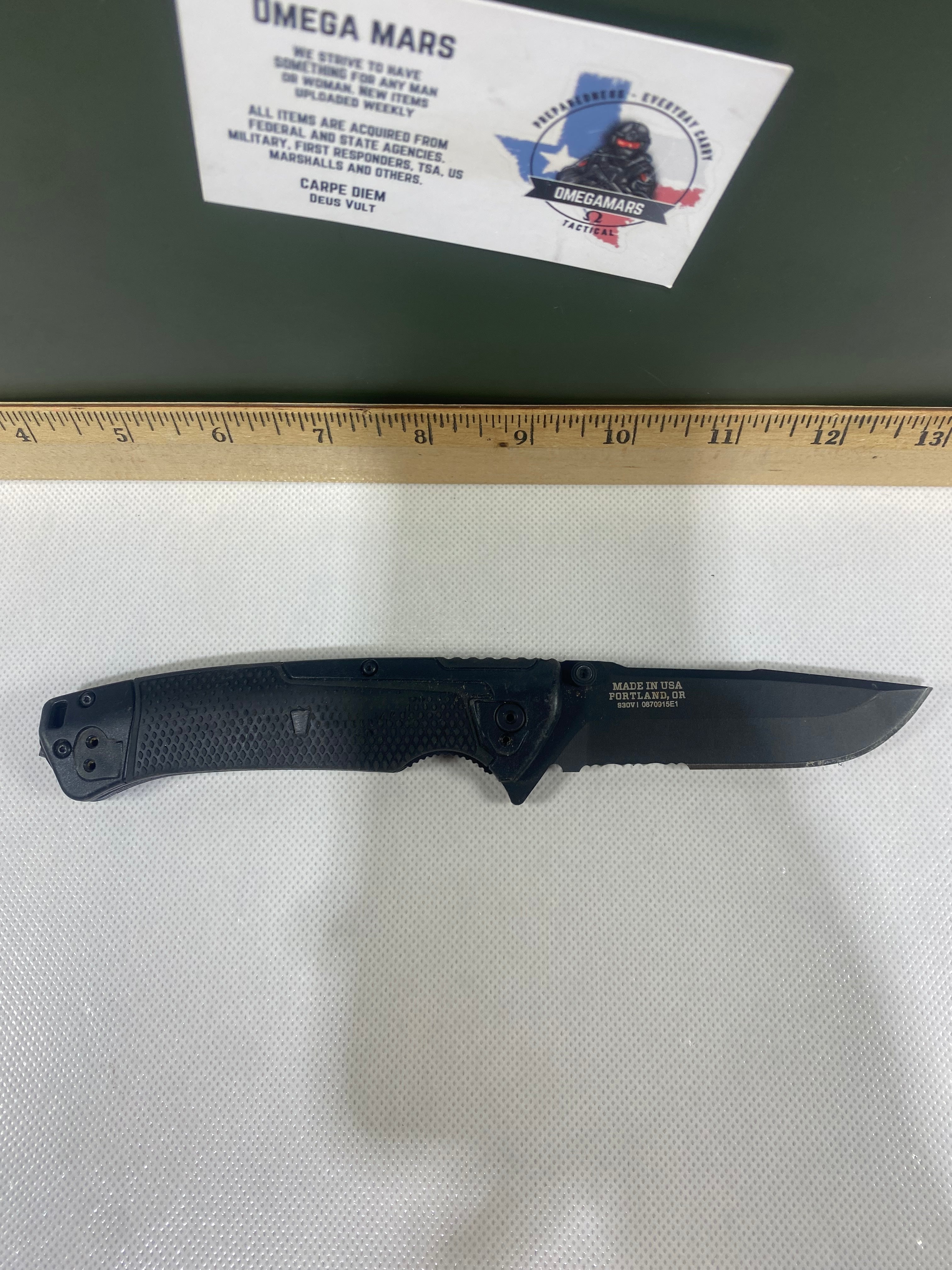 Gerber #-41. Decree. Light usage. Missing Pocket Clip.