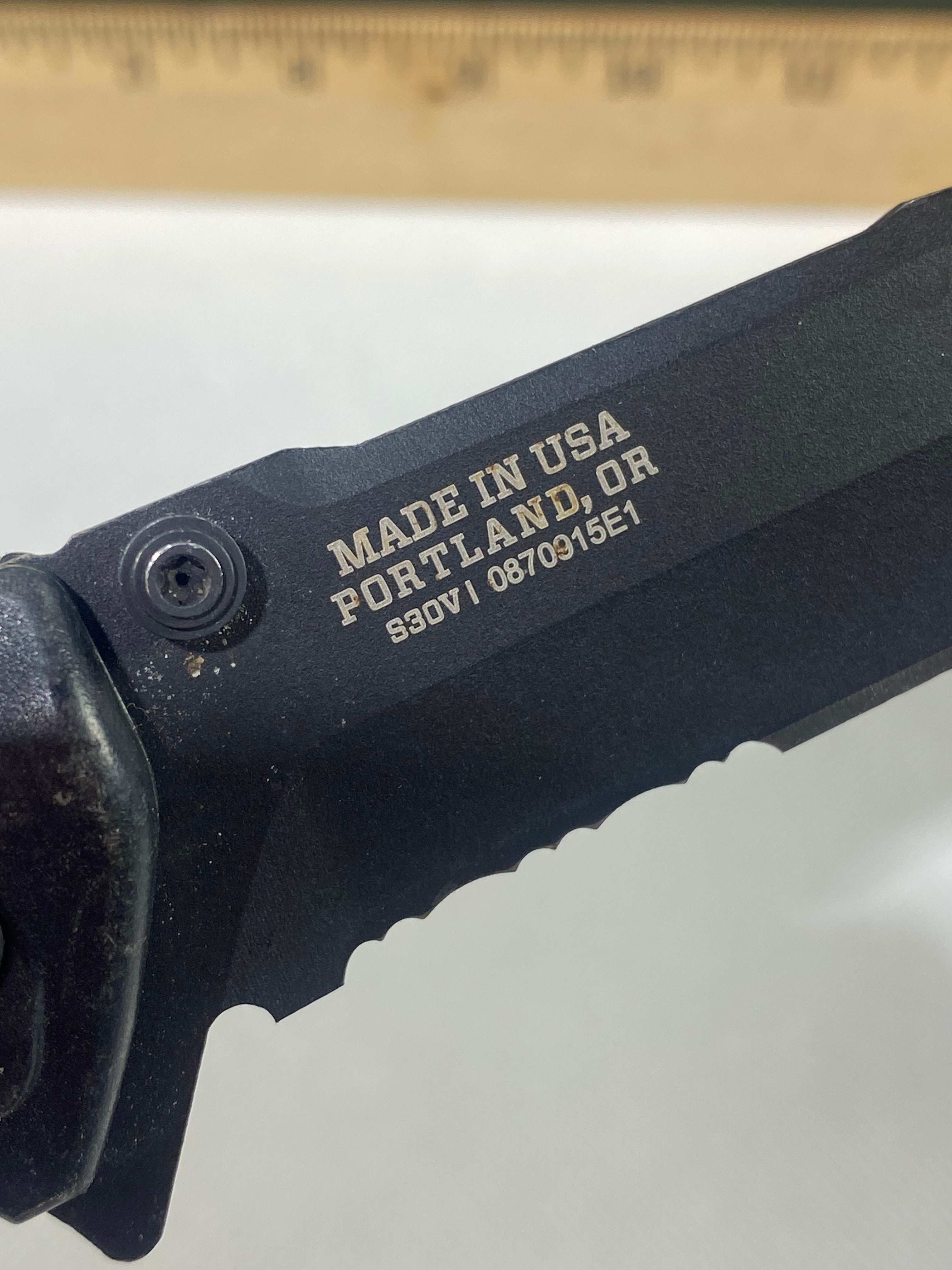 Gerber #-41. Decree. Light usage. Missing Pocket Clip.