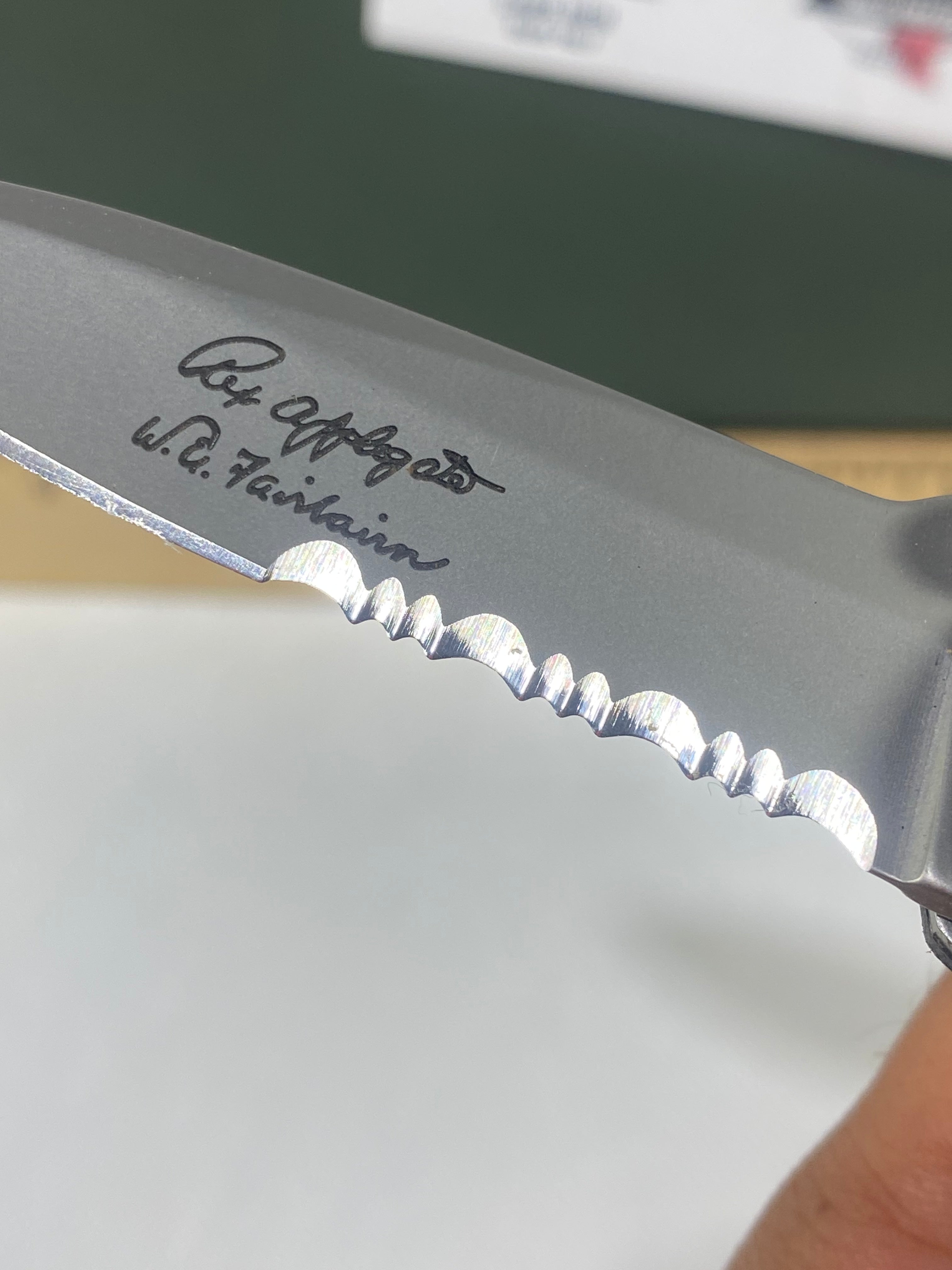 Gerber #-42. Applegate Fairbairn Mini Covert. Light usage.