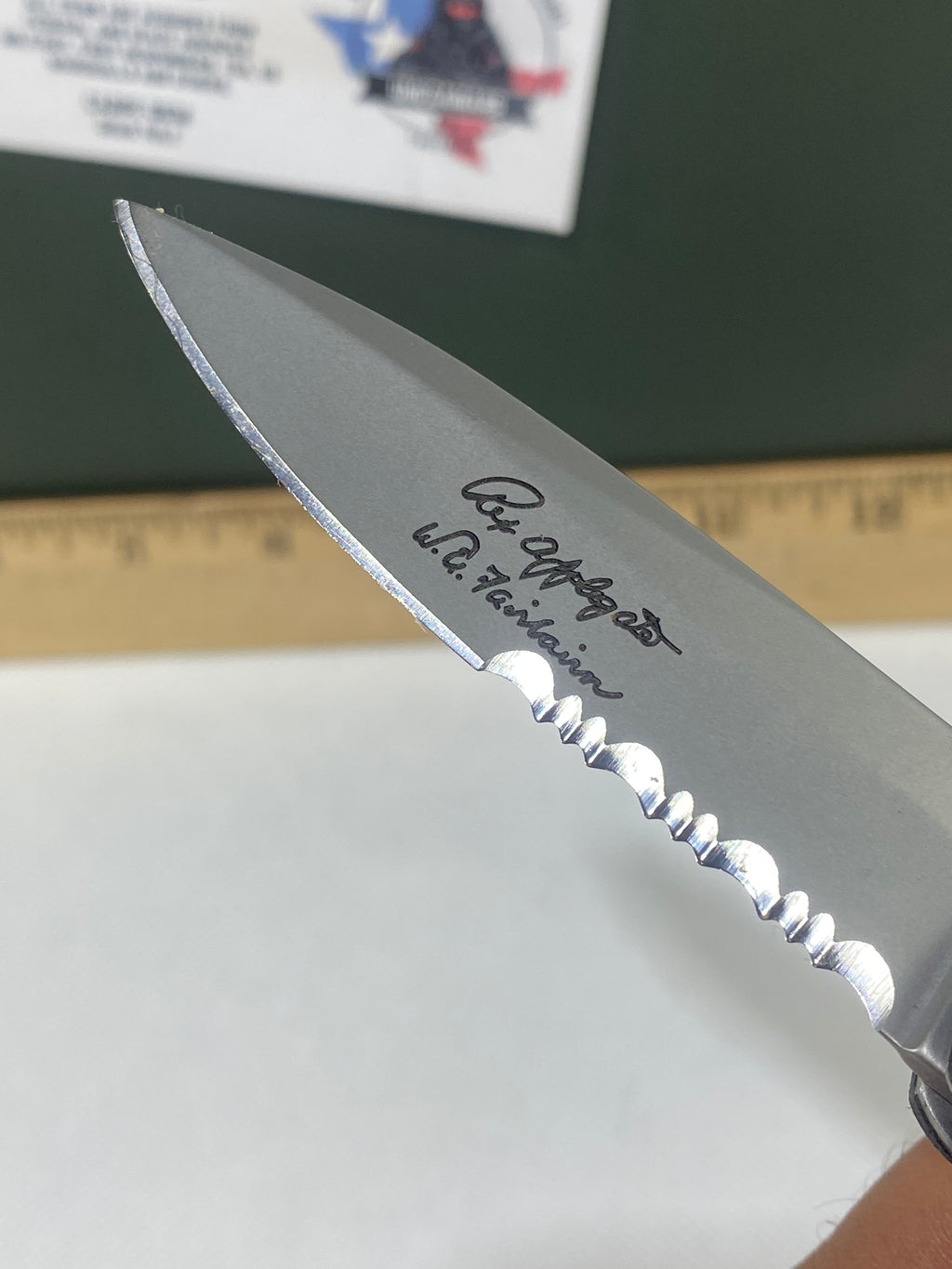 Gerber #-42. Applegate Fairbairn Mini Covert. Light usage.